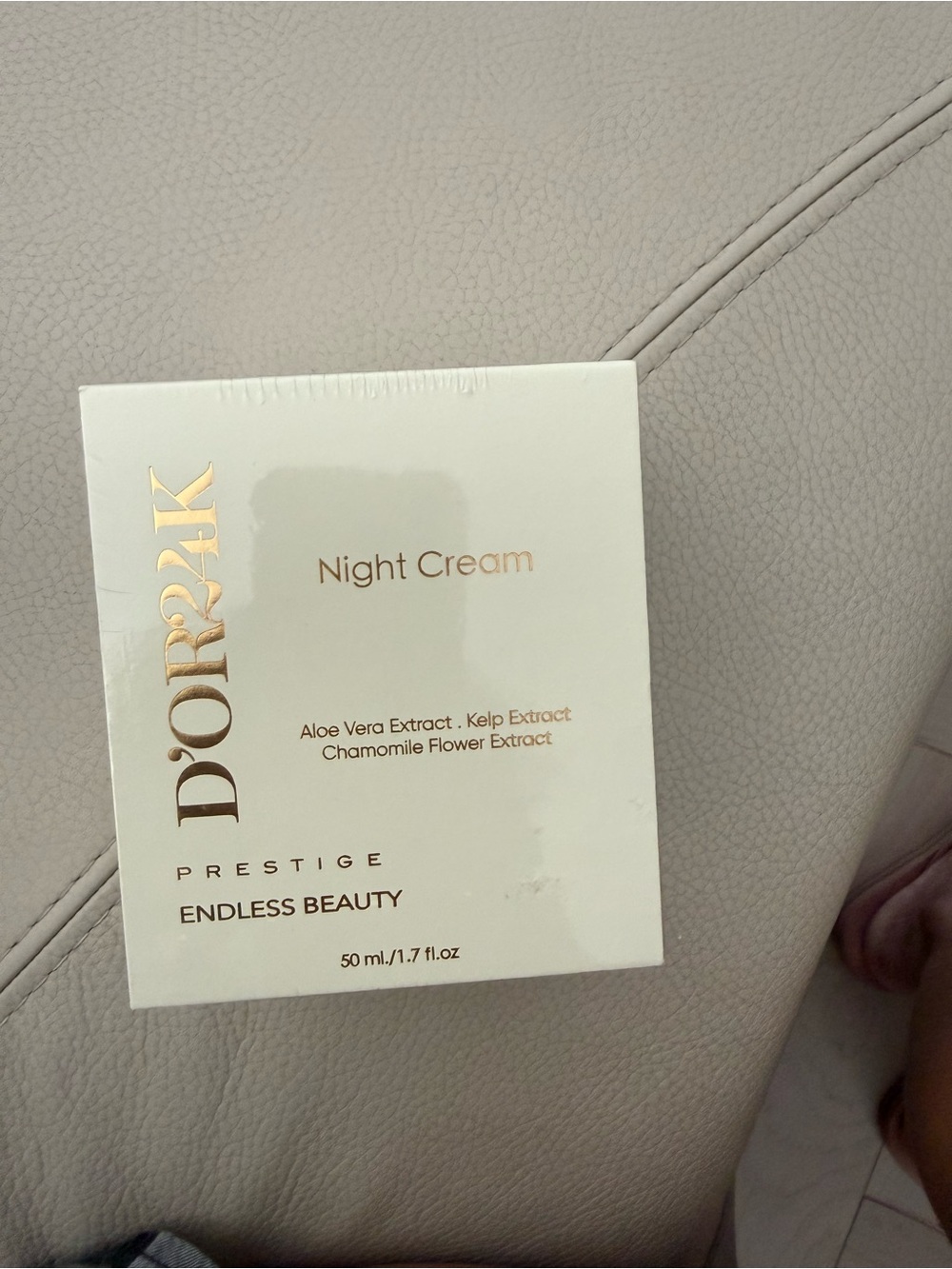D'OR24K Prestige Endless Beauty Night Cream - White